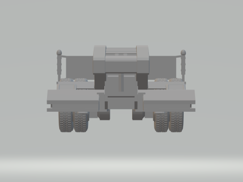 Trailer lowboy 3D Print Model