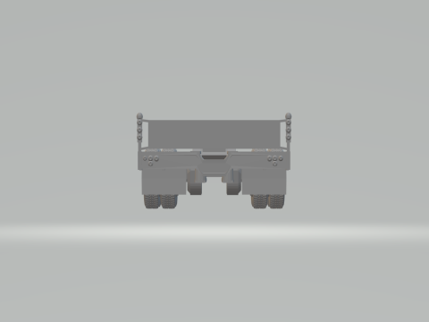 Trailer lowboy 3D Print Model