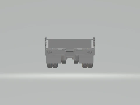 Trailer lowboy 3D Print Model