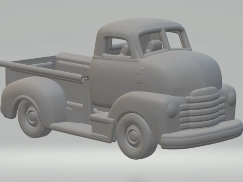 Chevrolet coe custom 3D Print Model