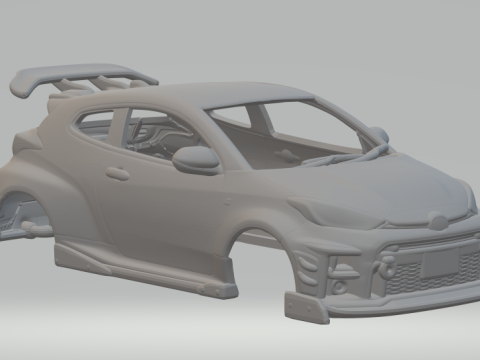 Toyota yaris 3D Print Model