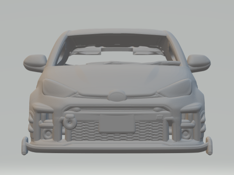 Toyota yaris 3D Print Model