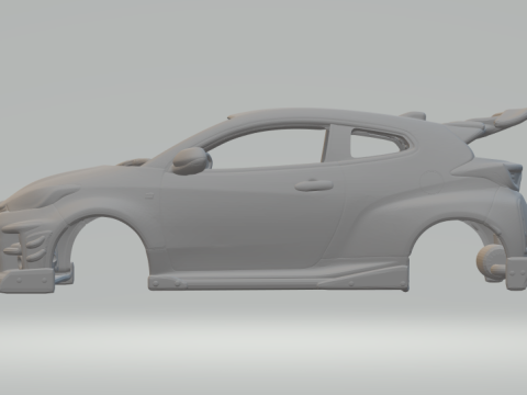 Toyota yaris 3D Print Model
