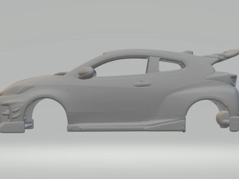 Toyota yaris 3D Print Model