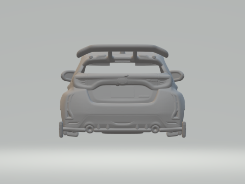 Toyota yaris 3D Print Model