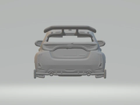 Toyota yaris 3D Print Model