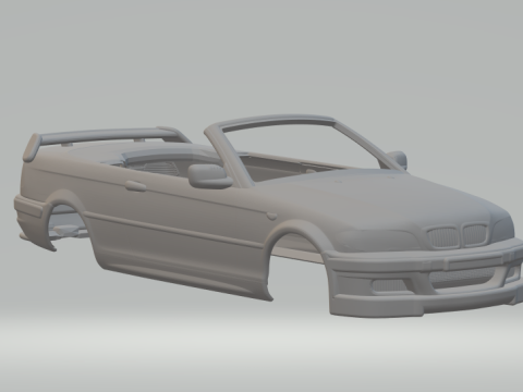 M3 cabriolet Model do druku 3D