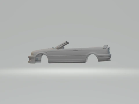 M3 cabriolet 3D Print Model