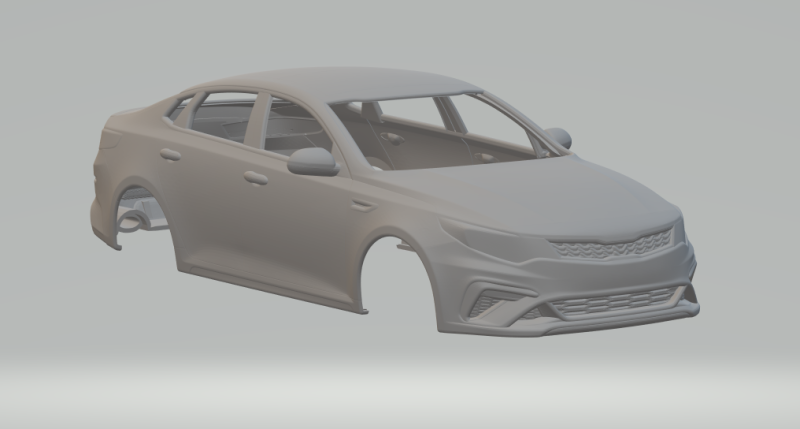 Kia optima 19 Modelo de impresión 3D .c4d .max .obj .3ds .fbx .stl .blend 