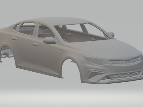 Kia optima 19 Modelo de Impressão 3D