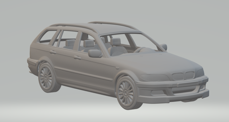 M3 Touring 2000 3D प्रिंट मॉडल .c4d .max .obj .3ds .fbx .stl .blend 