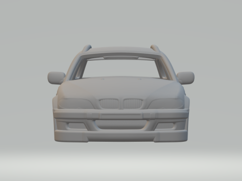 M3 Touring 2000 slot car 3Dプリントモデル