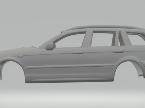 M3 Touring 2000 slot car 3Dプリントモデル