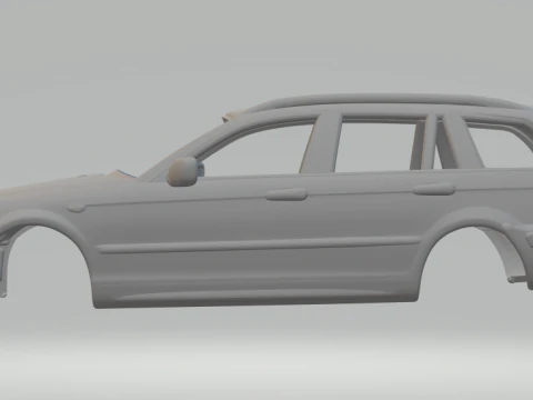 M3 Touring 2000 slot car 3D Print Model