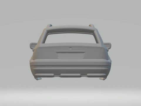 M3 Touring 2000 slot car 3D Print Model