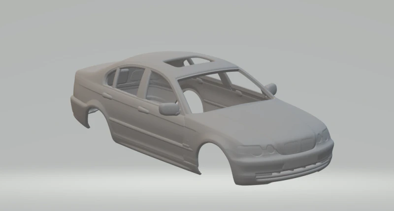 Series sedan swap front compact 3D Print Model .c4d .max .obj .3ds .fbx .stl .blend 