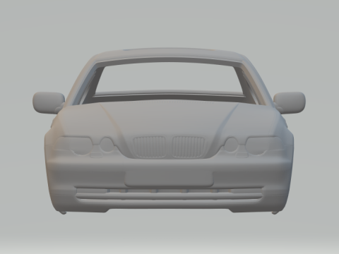 Series sedan swap front compact 3D 프린트 모델