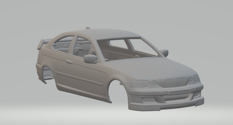 M3 compact Modèles 3D en vedette .c4d .max .obj .3ds .fbx .stl .blend