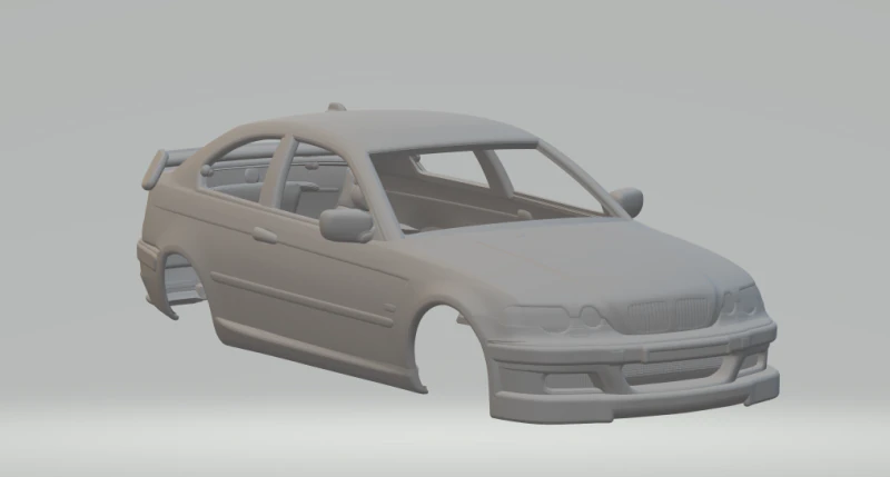 M3 compact 3D Print Model .c4d .max .obj .3ds .fbx .stl .blend 