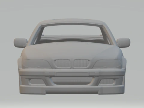 M3 sedan 2004 3D Print Model