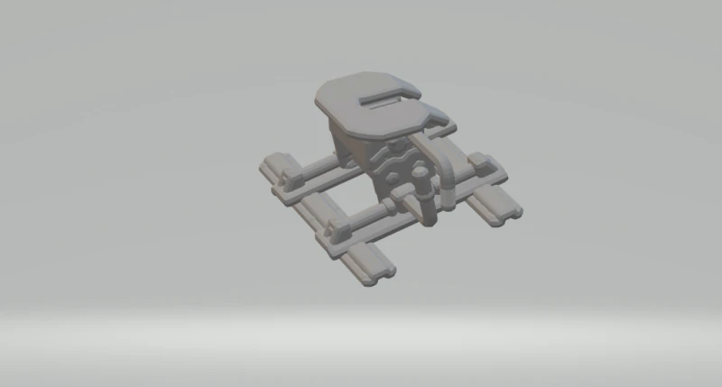 Fifth Wheel Truck - Trailer 3D Print Model .c4d .max .obj .3ds .fbx .stl .blend 