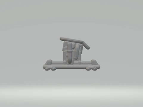 Fifth Wheel Truck - Trailer 3D Print Model