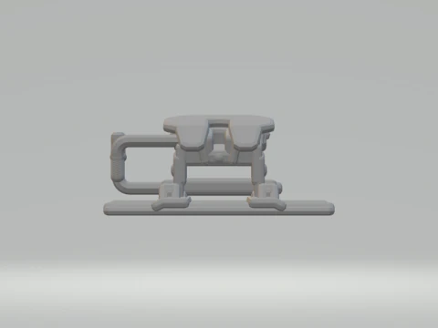 Fifth Wheel Truck - Trailer 3D Print Model
