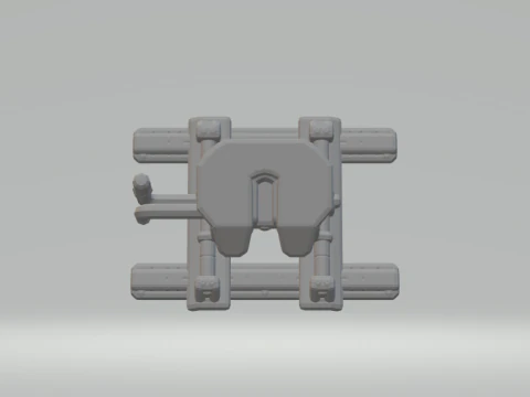 Fifth Wheel Truck - Trailer 3D Print Model