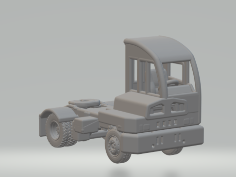 Autocar terminal truck Model do druku 3D