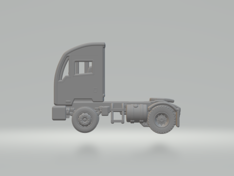Autocar terminal truck Modelo de impresión 3D