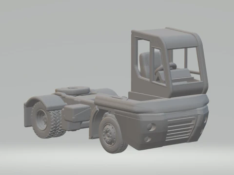Terminal kamyonu 3D Baskı Modeli