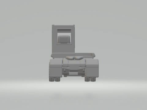 Terminal truck 3D Print Model