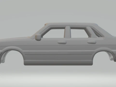Audi 80 3D Print Model