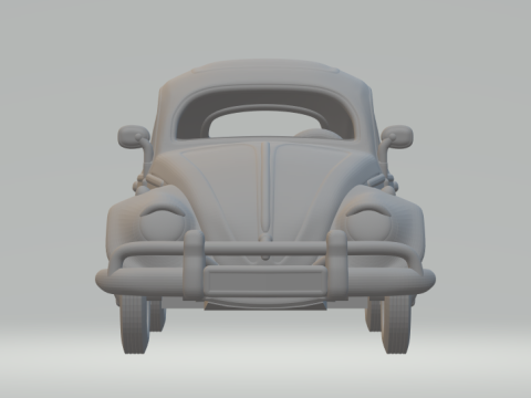 Vw sedan kit 3Dプリントモデル