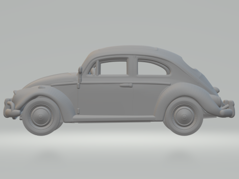 Vw sedan kit 3Dプリントモデル