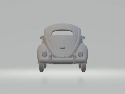 Vw sedan kit 3Dプリントモデル