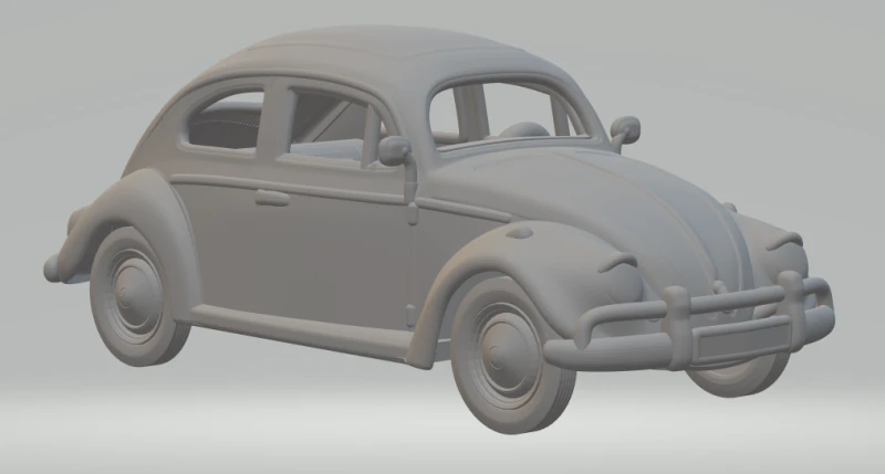 Vw sedan kit 3D Print Model .c4d .max .obj .3ds .fbx .stl .blend