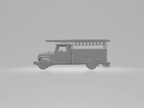 Toyota hj45 service truck Model do druku 3D