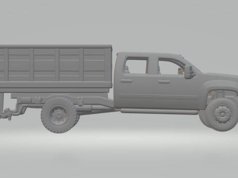 GMC 3500HD 3D Принт Модель