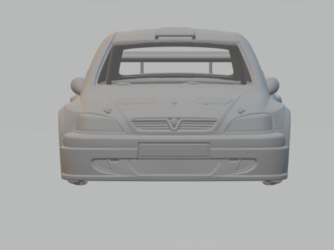 OPEL ASTRA RACE CAR 3D 프린트 모델
