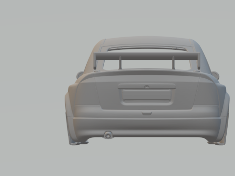 OPEL ASTRA RACE CAR 3D 프린트 모델