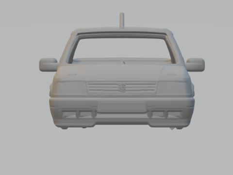 Peugeot 309 3D Print Model