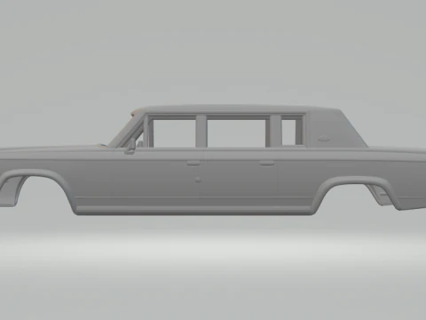 Zil 4104 3D Print Model