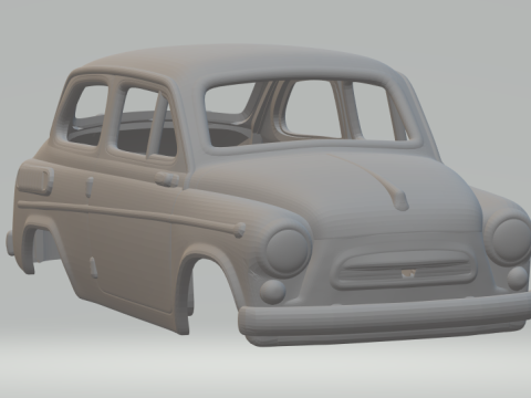 Zaz 965 zaporozhets 3D 打印模型