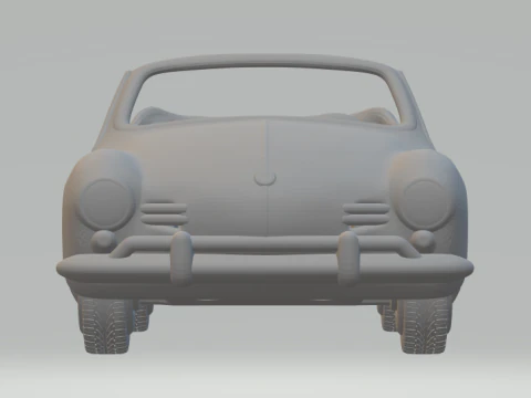 Karmann ghia 3D Print Model