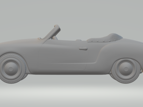 Karmann ghia 3D Baskı Modeli