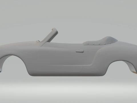 Karmann ghia slotcar 3D Print Model
