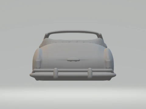 Karmann ghia slotcar 3D Print Model