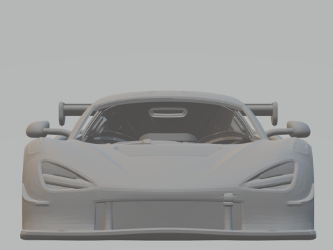 Mclaren 720 gt3 3D Print Model