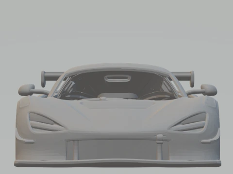 Mclaren 720 gt3 3D Print Model